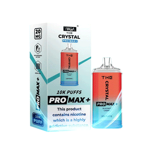 THE CRYSTAL PRO MAX PLUS 10000 DISPOSABLE VAPE POD 20MG - oldvapeworld