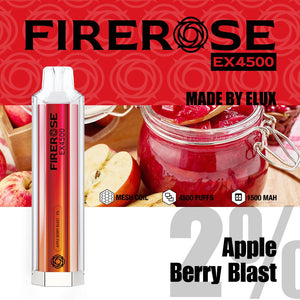 Elux FireRose EX 4500 Puffs Disposable Vape oldvapeworld