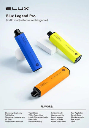 Elux Legend Pro 3500 Puffs Rechargeable Device oldvapeworld