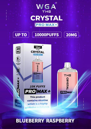 Crystal Pro Max Plus by WGA 10000 Disposable Vape