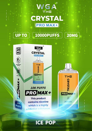 Crystal Pro Max Plus by WGA 10000 Disposable Vape