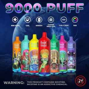 RandM Tornado 9000 Puffs Disposable Vape - oldvapeworld