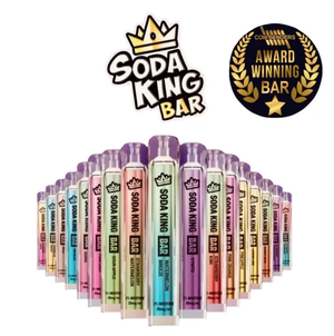 Soda King Disposable Vape Device 600 Award Winning Bar - oldvapeworld