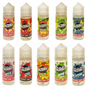 Bazooka Sour Straws Premium E-Liquid Vaping Juice 100ML oldvapeworld