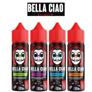 Bella Ciao E Liquid 50ml Vape Juice 70vg 30pg 0mg Vape E-Liquid UK Best Flavors oldvapeworld