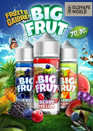 Big Frut E Liquid Fruits Galorei Premium Ecig Liquid Fruit Range 100ml 0mg TPD oldvapeworld