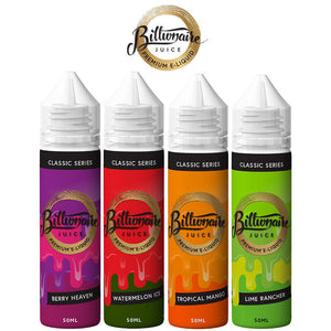 Billionaire Juice Eliquid Vape Juice Luxurious collection Flavor 60ml 0mg 70/30 oldvapeworld