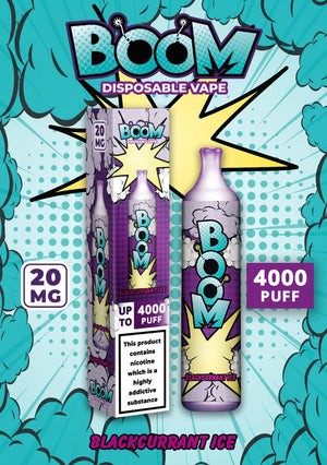 Boom Disposable Vape 4000 Puffs oldvapeworld