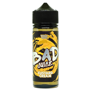 CUSTARD CREAM E LIQUID BY BAD JUICE 100ML 70VG oldvapeworld