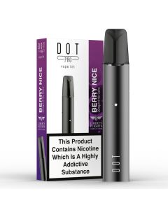 DOT PRO Vape KIT with Pack of 1 Pod with Liberty Flights & Vampire Vape oldvapeworld