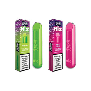 Doozy Vape Nix Bar 600 Puff Disposable Vape Nic Salt oldvapeworld