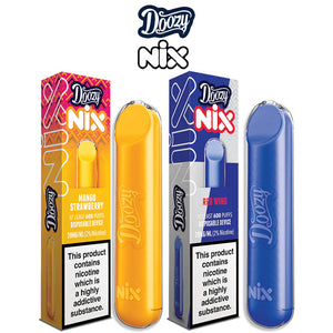 Doozy Vape Nix Bar 600 Puff Disposable Vape Nic Salt oldvapeworld