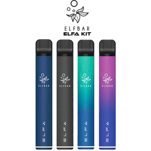 ELFA BAR PREFILLED POD VAPE KIT 500mAh Rechargeable oldvapeworld