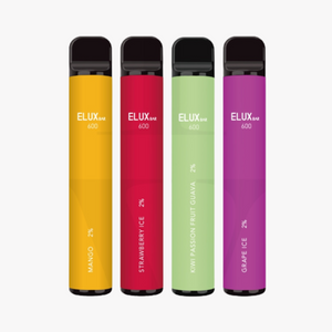 Elux Bar 600 Puffs Disposable Vape oldvapeworld