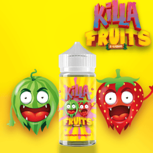 KILLA FRUITS Premium E Liquid 100ML 0MG/ML UK MADE ALL FLAVOURS oldvapeworld