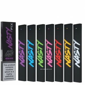 NASTY FIX Disposable Bar Vape Kit 10mg & 20mg oldvapeworld