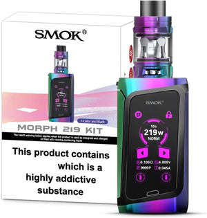 SMOK Morph 219 Powerful Kit with Short Circuit Protections TF 2ml Tank TPD oldvapeworld