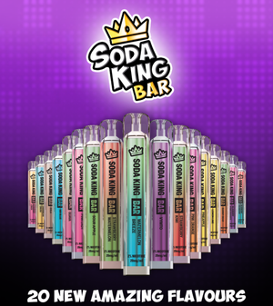 Soda King Bar 600 Puffs Disposable Vape oldvapeworld