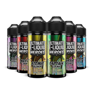 Ultimate E-liquid Heroes 100ml Shortfill oldvapeworld