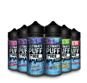 Ultimate Puff E-Liquid On Ice Series & Best Selling 100ml 0mg oldvapeworld