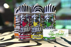 Zebra Vape Juice E-Liquid All Flavours UK 100ml oldvapeworld