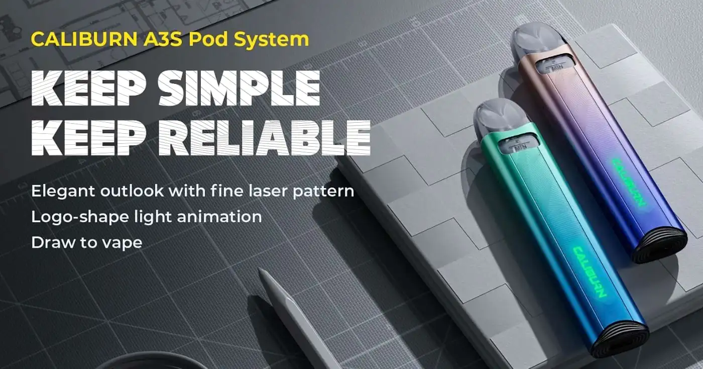 UWELL CALIBURN A3S VAPE KIT