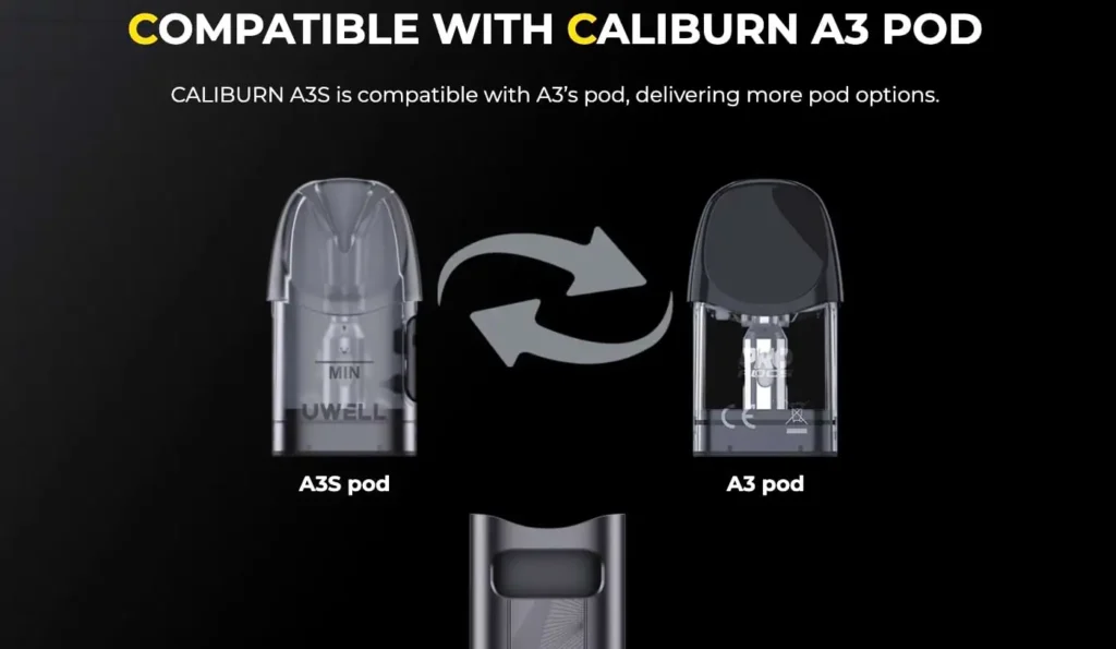 UWELL CALIBURN A3S VAPE KIT