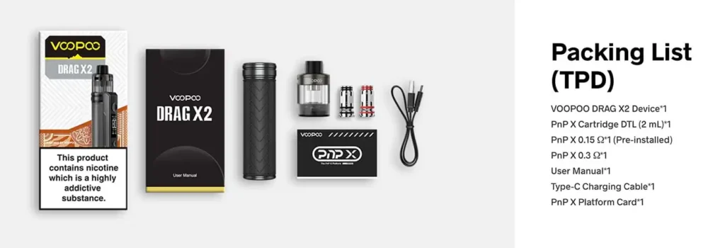 VooPoo Drag X2 Pod Kit
