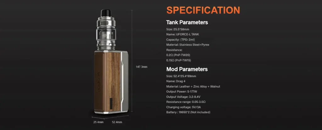 Voopoo Drag 4 Starter Vape Kit
