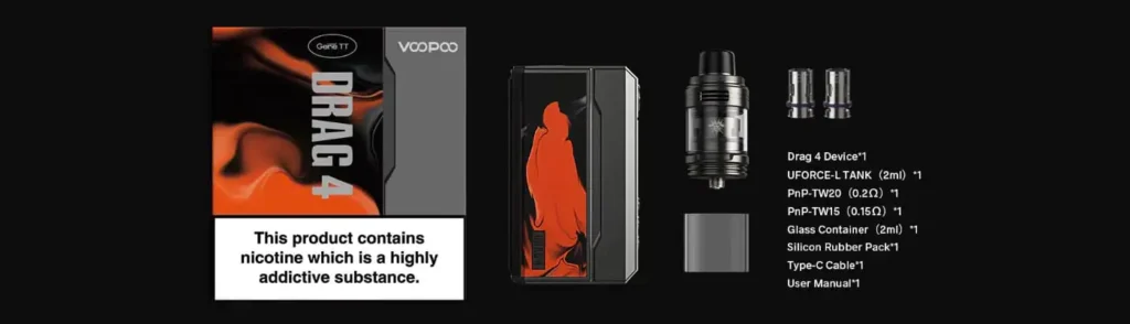 Voopoo Drag 4 Starter Vape Kit