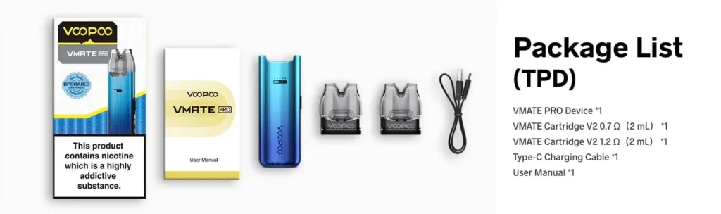 VooPoo VMATE Pro Pod Vape Kit