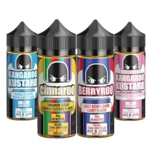 CINNAROO & STRAWBERRY Cinnamol Sugar Cereal &Kangaroo kustard  100ML