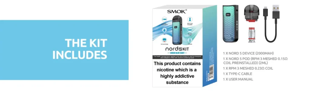 SMOK NORD 5 VAPE KIT