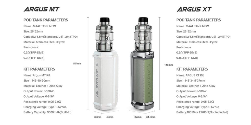 Voopoo Argus XT Vape Kit