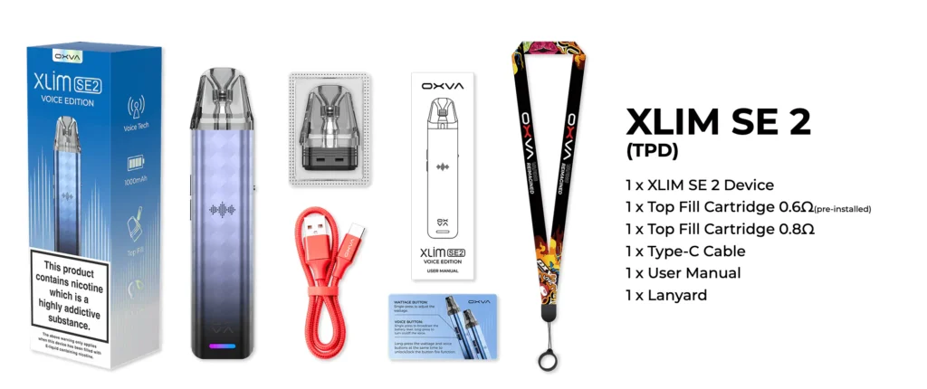 OXVA XLIM SE 2 VAPE KIT