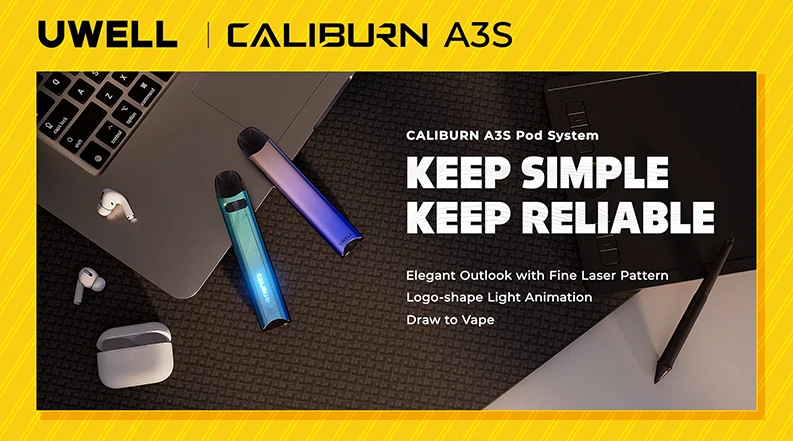 UWELL CALIBURN A3S VAPE KIT