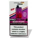 Crystal Fire Pro Ultra 18kpuffs 20mg Grape Gummy Bear