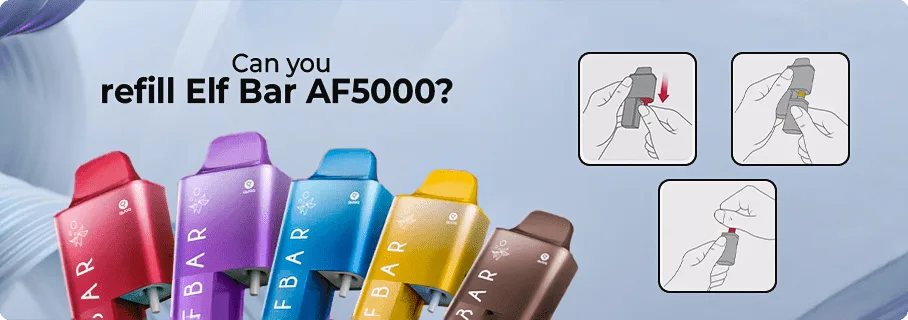 Elfbar Af5000 Refillable Vape Kit