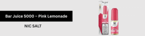 Bar Juice 5000 – Pink Lemonade NIC SALT E LIQUID